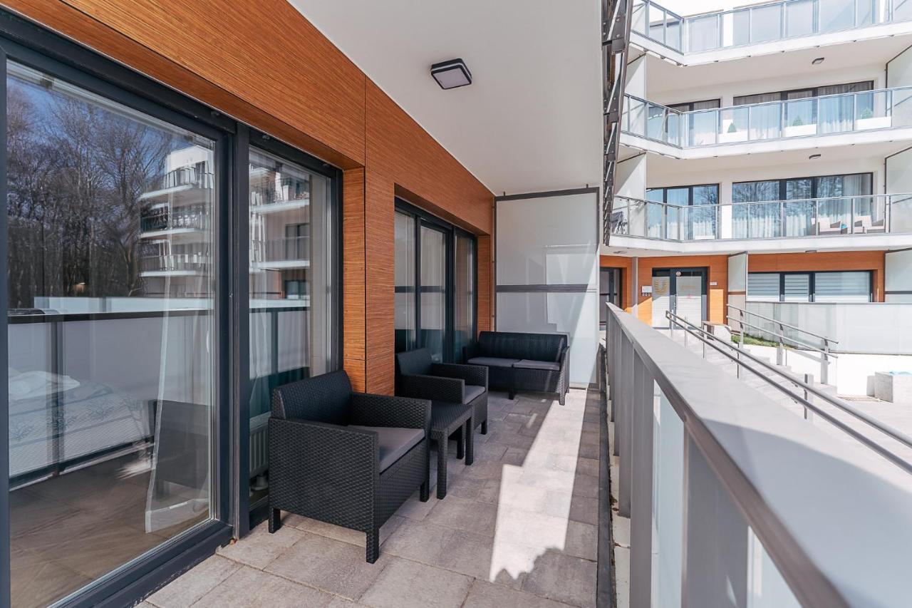 Ustronie Apartments 20 M Do Plazy Ustronie Morskie Exteriör bild